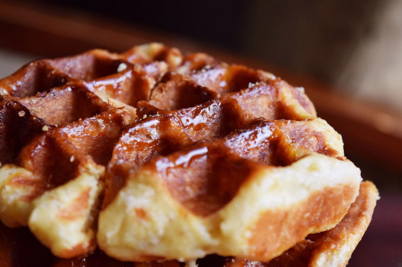 وافل  البلجيكي الكلاسيكي