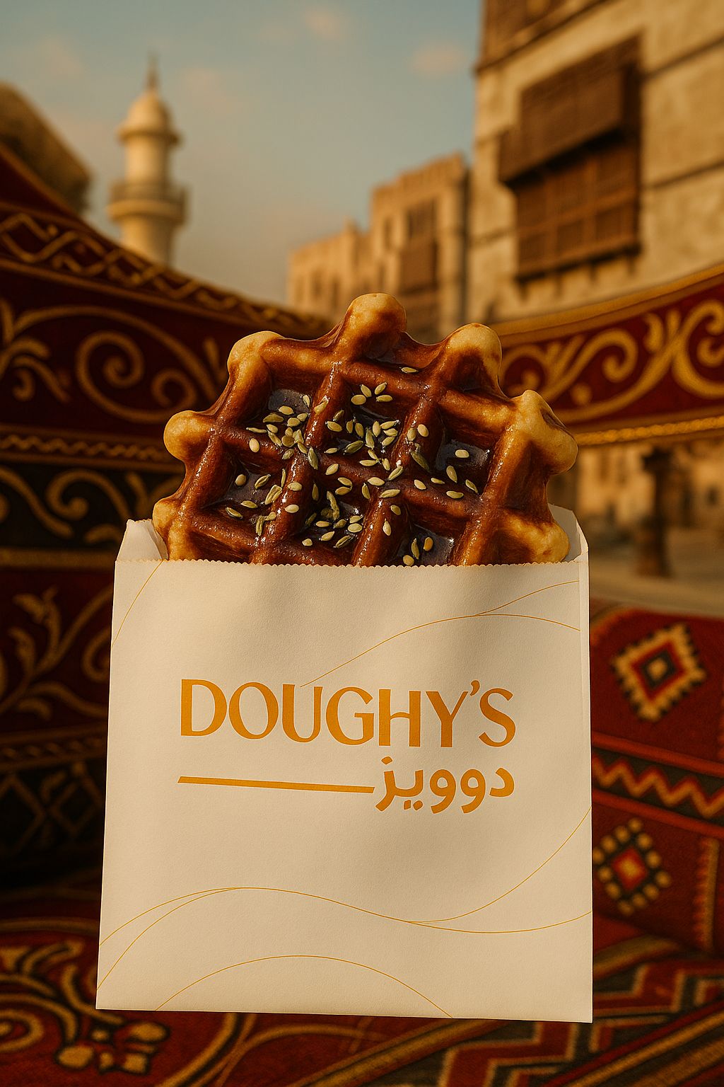 وافل بلجيكي طازج